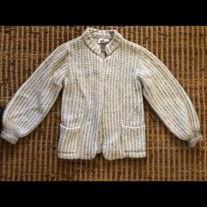 Vintage bell-sleeve sweater